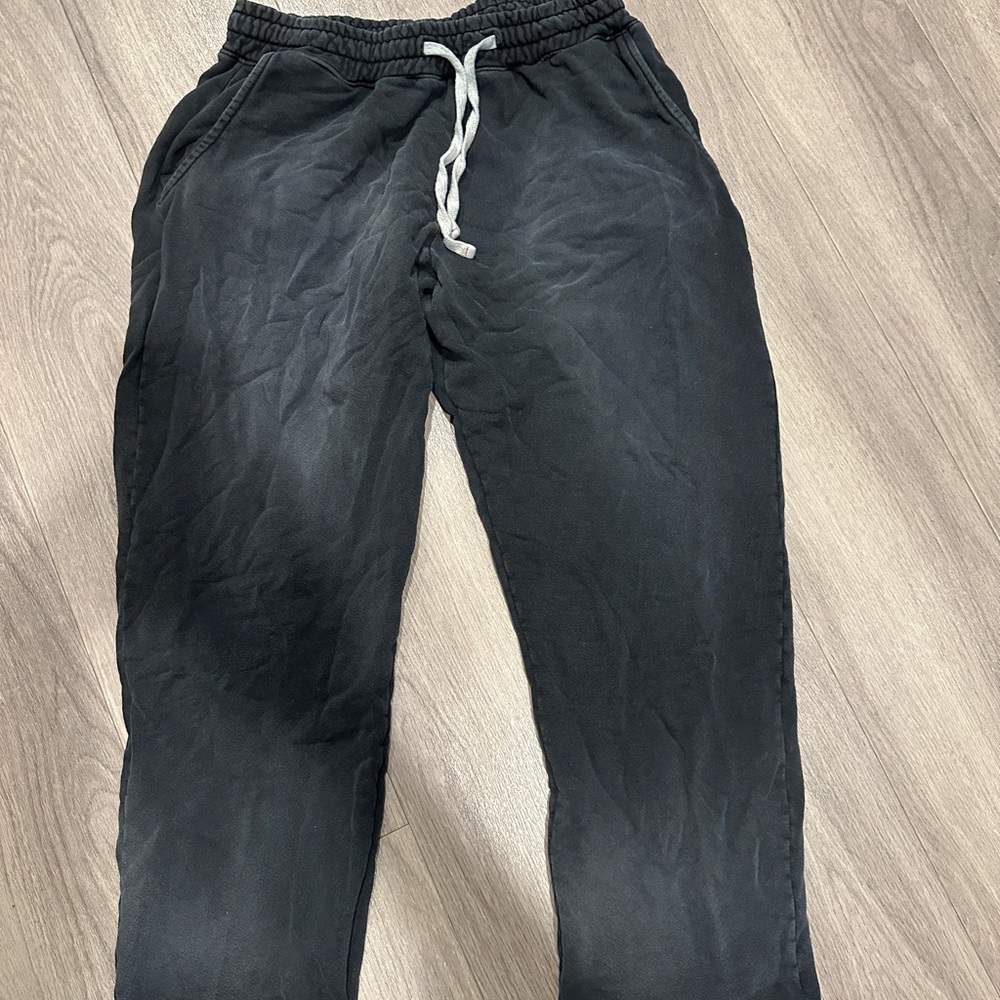 MOOJI CROP SWEATS / AGED BLACK L